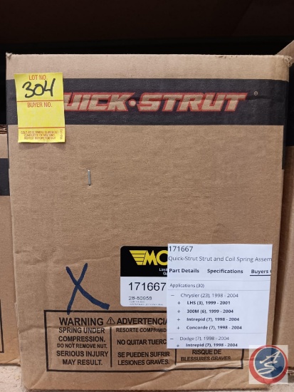 Monroe Quick strut, strut and coil spring assembly. New in box