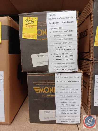 Monroe Spectrum suspension strut, new in box. Includes both boxes
