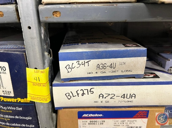 Battery Cables, Power Steering Parts, and Other Items