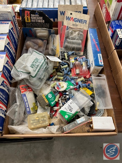 2 Boxes of Fuses and Heavy-Duty Clamps