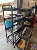rolling display rack small, 14x14