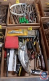 (2) Boxes of Tools: Screwdrivers and Wrenches