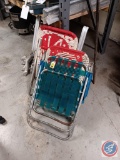 (4) Folding Metal Chairs