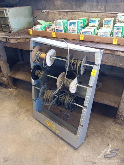 Kimball Midwest Wire/Hose holder and Contents