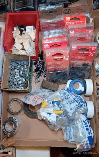 Electrical Tapes, Cable Clamps, and Ear Plugs