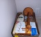Study Bible, Wooden Paper Towel Rack, and Other Items