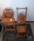 Vintage Children's Highchair and Stroller