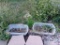 (2) Concrete Flower Pots