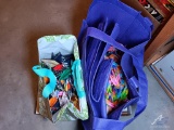 (2) Bags of Origami Pieces, Heavyweight Construction Paper, and Disney Paint Book