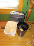 Ativa Shredder and (2) Small Trashcans