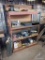 Red Metal Storage Rack 48 x 26 x 72