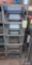 Metal Shelves with Metal Drawers