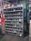 Metal Bolt Rack and Contents