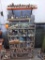 Metal Rack and Contents 30 x 17 x 53