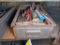 Large Steel Boxes of Various Size Reamers