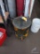 Metal Shop Rag Container
