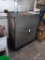 Metal Rolling Cabinet with Contents