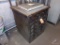 Metal Cabinet and Contents