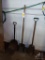 (3) Shovels