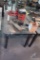 Metal Table 34 x 60 x 31 with Contents