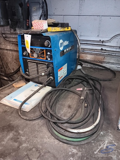 Miller XMT 304 CC/CV Arc Welder with MIG and Scratch TIG and Accessories