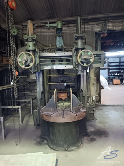 NILES Machine Works Vertical Boring Mill on Table 42 x 30
