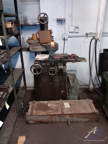 Rockwell Surface Grinder and Permanent Magnetic Chuck 5 x 10