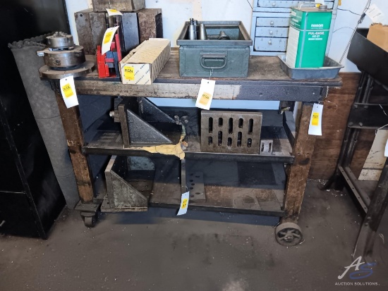 Rolling Work Bench on Steel Castors