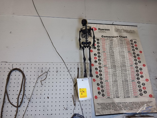 Rubber Skeleton Hanger