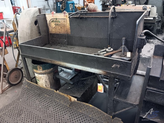 Metal Shop Table and Contents 60 x 25 x 52