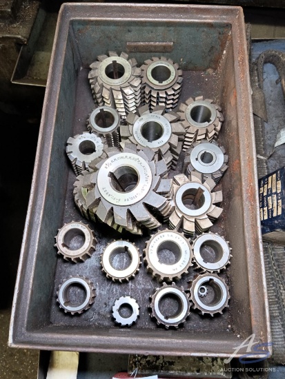 Box of Gear Hobbing Cutters