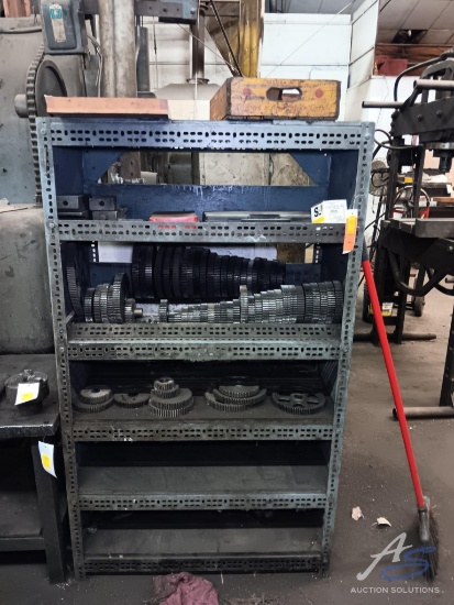 Metal Shelving Unit and Hobb Change Gears 36 x 62 x 19