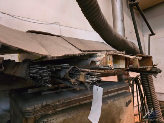 Contents of Shelf: Welding Rod