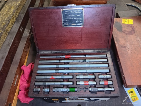 2-12" Pratt and Whitney Inside Micrometer