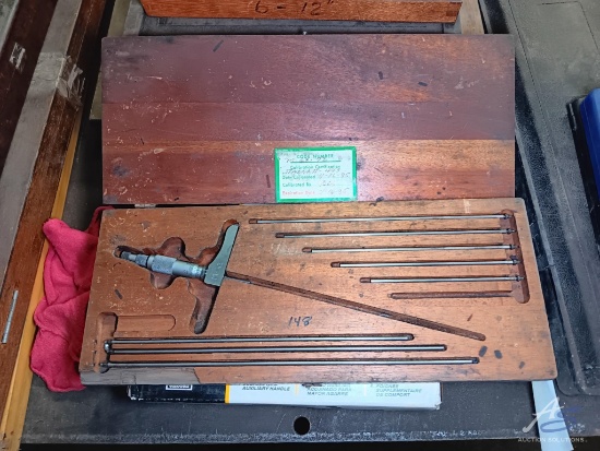 6" Starrett Depth Micrometer