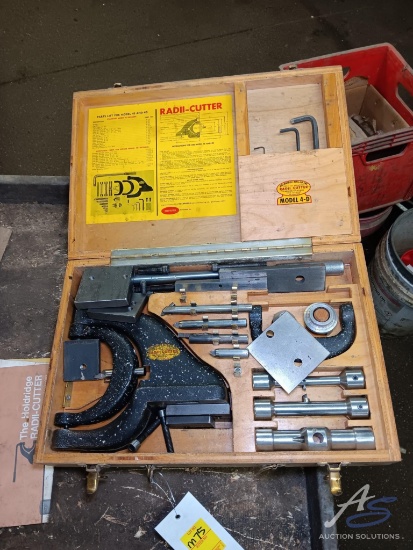 Radius Cutter Set Model 4D Worldwide Manufacturing for Lathe
