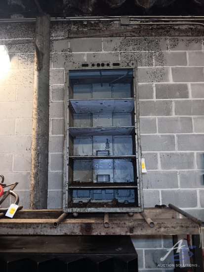 Metal 5 Shelf Cabinet