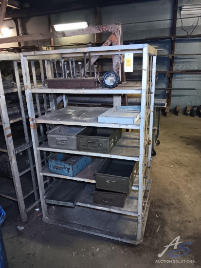 Metal 6 Shelf Rack