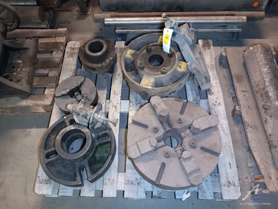 Pallet of Lathe Chucks