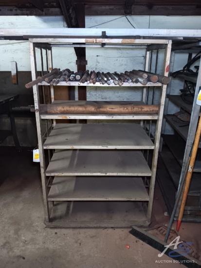 Metal 6 Shelf Rack
