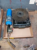 Propane Torch and Sledging Tools