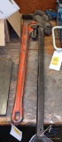(2) Large Pipe Wrenches