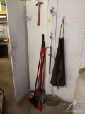 Brooms, Shovel, and Other Items