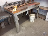 Work Bench and Vise Attachment