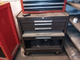 Brown Rolling Toolbox and Contents