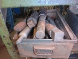 Large Steel Boxes of Various Size Reamers
