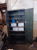 Metal Cabinet with 2 Doors 78 x 18 x 36