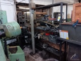 Metal Shelving Rack and Contents 77 x 90 x 12