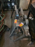 (2) Metal Sawhorses with Wheel Attachment