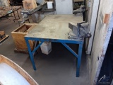 Work Table with (2) Vises
